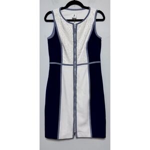 Julia Jordan Colorblock Dress Size Small‎ Minimalist Business Clean Girl Chic